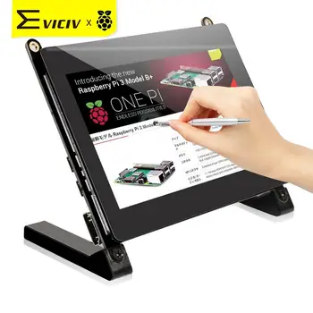 EVICIV Touch Ekranas Aviečių Pi 5 colių Nešiojamų Stebėti RasPi TouchScreen Aduino Ekranas, HDMI, USB LCD Bananų, Apelsinų Geeekpi