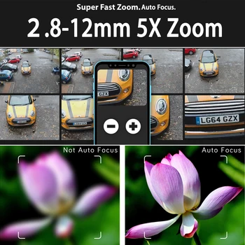 EVKVO PTZ Wifi, Kamera, Lauko 2MP, 4X Digital Zoom Speed Dome Kameros AI Aptikti Žmogaus 1080P HD ONVIF Namų Apsaugos VAIZDO stebėjimo, IP Kameros