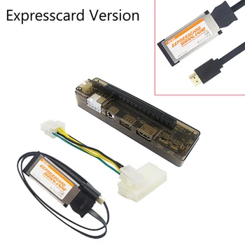 Express Card Mini PCI-E Versija Expresscard V8.0 EXP GDC Žvėris PCIe PCI-E PCI Nešiojamas Nepriklausoma Išorinė Vaizdo plokštė Dokas