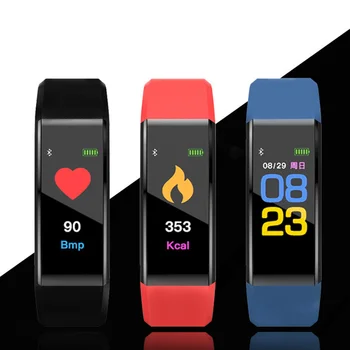 Fitneso Kraujo Spaudimą ir Deguonies IP67 atsparus Vandeniui Smartwatch Pedometer, skirtą 