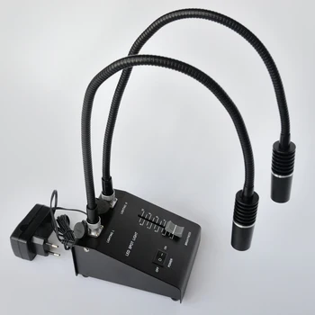FYSCOPE 6 W LED Dual Žąsų kaklo Apšvietimas Galingas LED Dual Žąsų kaklo Mikroskopo Apšvietimas Šviesos