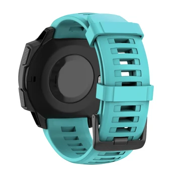 Garmin Instinktas watchband sporto silikono pakeisti apyrankės spalvos apyrankė greito montavimo ir išmontavimo priedai