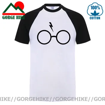Geek Žaibo Akinius T-Shirt Vyrai Streetwear Hip-Hop 