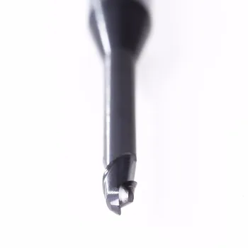 GM-2BP R1.0-R2.5 volframo plieno, 2 fleita kamuolys nosies ilgas kaklas trumpas pjovimo briaunos dengtos pabaiga malūnas cnc frezavimo cutter pjovimo įrankiai