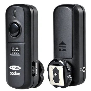 Godox FC-16 2.4 GHz, 16 Kanalų Belaidis Nuotolinio Blykstės Studijoje Sukelti & Imtuvas Užrakto už Nikon D5100 D90 D7000 D7100 D5200