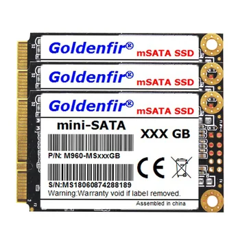 Goldenfir mSATA SSD SATA 3 1 TB 960GB 512 GB 480GB 360GB 256 GB 240GB 128GB 120GB 64GB 60GB SSD mSATA Solid State Drive Nemokamai Shippi