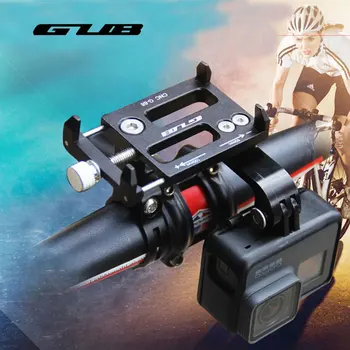GUB Universalus Aliuminis Dviračio Motociklo GPS Telefonas Šviesos Mount Turėtojas 3.5-7.2 colio Telefono Laikiklis Dviračių Sporto Fotoaparatas