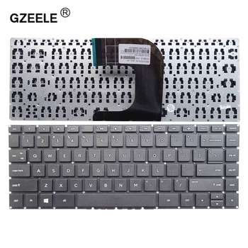 GZEELE anglų nešiojamojo kompiuterio Klaviatūra HP Notebook 14-YRA 14-AN012NR 14-AN013NR 14-AN025AU 14-AN030AU Klaviatūros MUS juoda be rėmo