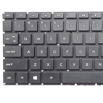 GZEELE anglų nešiojamojo kompiuterio Klaviatūra HP Notebook 14-YRA 14-AN012NR 14-AN013NR 14-AN025AU 14-AN030AU Klaviatūros MUS juoda be rėmo