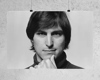 H070 Steve Jobs RIP Think different Puikus Išradėjas Siena Lipdukas Šilko plakatus Namų Puošybai