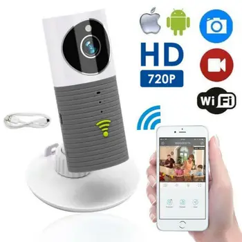 HD 720P Protingas Šuo Cleverdog Home Security WiFi VAIZDO IP kamerų Baby Monitor 