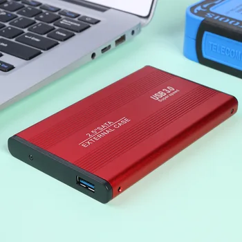 HDD SSD Mobiliojo Atveju 5Gbps Kietąjį Diską, Išorinį Gaubtą 2,5 colio SATA 3TB USB 3.0 Buitinių Kompiuterių Priedai
