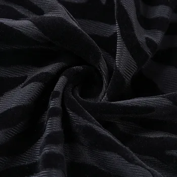 Heeatal Golfo Moterų Megztinis Bodysuit Juodos Juostos Grafinis T Marškinėliai Moterims Drabužių Seksualus Akių Ilgomis Rankovėmis Kailis Mujer Siamo