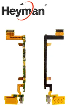 Heyman Flex Kabelis Sony Z5 E6603 E6653 E6683 Dual Power mygtuką pradėti dalių, plokščio kabelio, atsarginės dalys