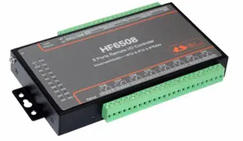 HF6508 Pramonės 8 DI 8 AR 8 Būdas IO Valdytojas RS485 Ethernet 8CH Nuotolinio Relay, Ethernet Nuotolinio valdymo pultelis