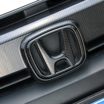 Honda CRV 2017 2018 2019 2020 ABS Anglies Pluošto Automobilio Priekinės Grotelės Lipdukas Galiniai Kamieno Vairas Logotipas Ženklelis Priedai