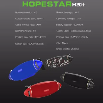 HOPESTAR Originalus H20+ Regbio 