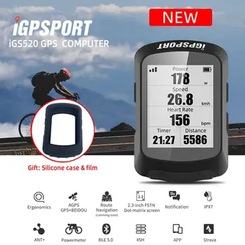 IGPSPORT GPS Įjungtas Dviratis Dviračio Kompiuteris, Spidometras iGS20E IGS50E iGS618 Ridos Kelių MTB Kompiuteris