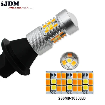 IJDM 7440 LED T20 LED CANBUS LED Dieniniai Žibintai/Posūkio Signalo Žibintai LED-iki 