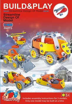 Inžinerijos Žaislai KAMIENINIŲ Statyba Blokai Varžtą, Blokai Kūrybos Automobilių Lėktuvo Modelis 