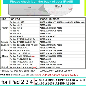 IPad 4 Oro Oro 2 Oro 1 3 Oro 10.5 Case for iPad 5-oji 6-oji 7-oji 8-oji Karta Atveju 10.2 2019 Pro 11 2018 2020 9.7 Atveju, Mini 5