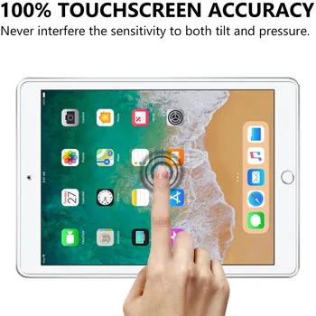 IPad 9.7 2018 Screen Protector, Tablet Apsauginė Plėvelė Anti-Scratch Grūdintas Stiklas iPad 9.7 2018, iPad 9.7 2017