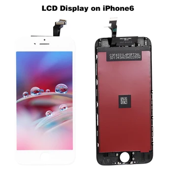 IPhone 6 6s 7 Plius LCD Ekranas AAA+LCD Ekranas Touch Screen mobilusis Telefonas 4 5 5s Ekranas+Grūdintas Stiklas+Įrankių Komplektas+Apsaugine Atveju