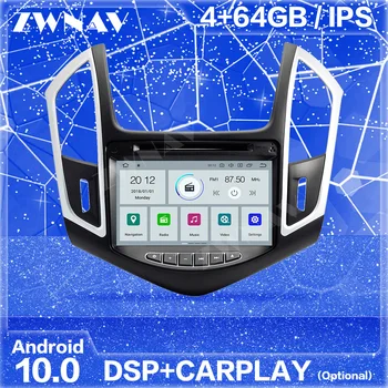 IPS Android 10.0 Grotuvas GPS Chevrolet CRUZE 2012 2013 2016 2017 2018 2019 Radijas Stereo Multimedia Player Galvos Vienetas