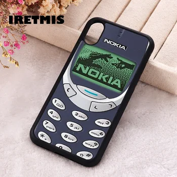 Iretmis 5 5S SE 2020 telefono dangtelį atvejais iphone 6 6S 7 8 Plus X Xs Max XR 11 12 MINI Pro Minkšto Silikono TPU 3310 Nokia Derliaus
