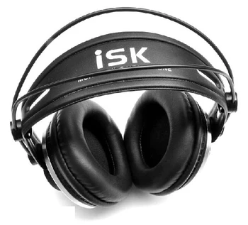 ISK HP980/HP-980 Triukšmo Panaikinimo Super Bass Uždarytas Atgal Hifi DJ Studio Stebėjimo Ausinės, laisvų Rankų įranga PK K271S K272