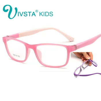 IVSTA Lankstus Saugus Akiniai vaikams rėmelių akinius, Akinių rėmeliai, skirti vaikams TR90 Kūdikių Optiniai akiniai merginos trumparegystė 908