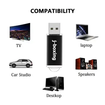 J-bokso 16GB USB Flash Drive, Stačiakampio Flash Atminties kortelė 16 gb Atmintine Pendrives už Kompiuterio, Nešiojamojo kompiuterio, 