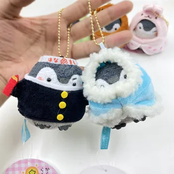 Japonijos Kawaii teigiamą energiją Pingvinas Kimštiniai Žaislai, Gyvūnų Pingvinas Pakabukas Pliušinis Lėlės Cosplay Pingvinas Žaislas Lėlės
