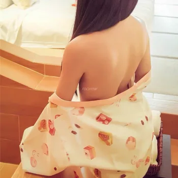 Japonų Kimono Seksualus apatinis Trikotažas Cosplay Apranga Moterims Tradicinio Stiliaus Skraiste Yukata Kostiumai Pižama Minkštas Šilko Diržo Babydoll