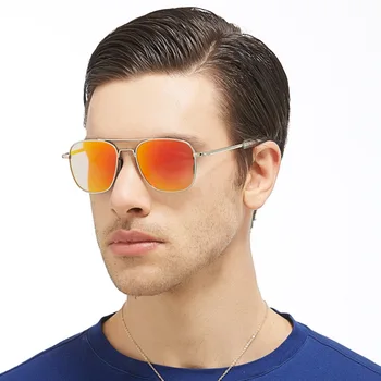 JAV Poliarizuoti Akiniai nuo saulės Kariuomenės karinių AO prekės Dizaineris mens 55mm G15 objektyvas UV400 vairavimo Saulės akiniai Vyrų Pilotai Saulės stiklas
