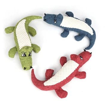 Juokingas Interaktyvus Šunelis, Žaislų, Animacinių Filmų Krokodilas Girgždėti Garso Žaislai Augintinio Dantų Valymas Kramtyti Žaislas Šuniukas Katės Tedday Čihuahua