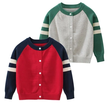 JXYSY vaikų drabužių rudens ir žiemos naujas megztinis šiltas Outwear Beisbolo Kūdikių Sweatershirt Bamblys Prekės ženklo Striukė, KOSTIUMAS 2-7Y
