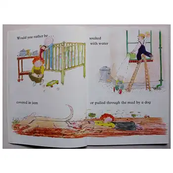 Jūs Rather...By Jonas Burningham Švietimo Anglų Paveikslėlį Mokymosi Knyga Kortelės Istorija Knyga Kūdikių Vaikams Dovanos Vaikams