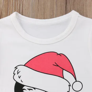 Kalėdų Bamblys Vaikams, Kūdikių Berniukų Drabužius Kūdikiams Berniukas Medvilnės marškinėliai Topai Kelnes Kalėdos Drabužių Komplektus