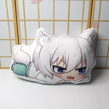 Kamisama meilės pagalvę žaislas Anime Tomoe trumpas pliušinis įdaryti mielas fox lėlės dvipusis užvalkalas 30x50cm dovanų