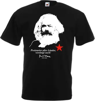 KARLAS MARKSAS Proletarier mens t marškinėliai mados 2018 hip-hop t shirts