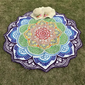 Karšta Moteris Prašmatnus Kutas Indijos Mandala Gobelenas Lotus Spausdinti Bohemijos Paplūdimio Kilimėlis Jogos Kilimėlis Nepraleidžia Turas Bikini Padengti-Iki Antklodė