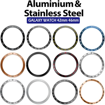 Karšto metalo Bezel Žiedas Atveju, Samsung Galaxy Žiūrėti 46mm/42mm/Įrankių S3 Bezel žiedas Stilius Rėmo Padengti Apsaugos Priedai