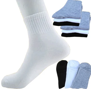 Karšto Pardavimo 10 porų vyriškų kojinių prekės aukštos kokybės poliesterio kvėpuojantis Rudens žiemos atsitiktinis kojinių vyrams 3 spalvų nemokamas pristatymas