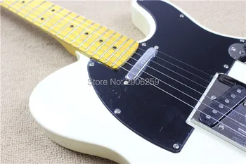 Karšto Pardavimo tele gitara,kreminė spalva juoda pickguard,53 versiją TL elektrinė gitara.aukštos kokybės nemokamas pristatymas