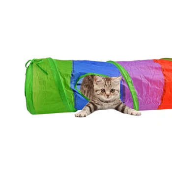 Karšto Praktinių Katė Tunelio Pet Vamzdis Išardomi Žaisti Žaislas Patalpų Lauko Kitty Puppy Žaislai Dėlionės Naudotis Slepiasi Mokymo