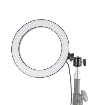 Kayulin Naujas 20cm LED Šviesos Žiedas Gyvenimo Transliacijos Selfie Užpildyti Apvalios Lempos šviesos srautą galima reguliuoti 3 Šviesos Režimai Selfie Užpildyti Lempos