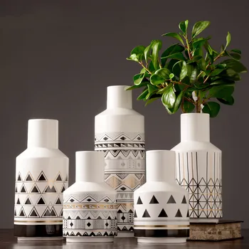 Keramikos Vaza Idėjų Scandianvia Stiliaus Vaza Meno Dizaino Klasikinis Grūdų, Birių Vaza Pardavimui