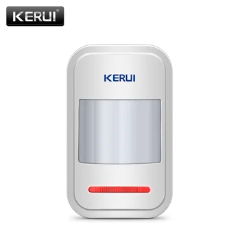 KERUI W18 WIFI, GSM Dual Signalizacijos Sistemos, rusų, ispanų prancūzų Home Security Buglar Signalizacijos Sistemos Judesio Aptikimo Saulės Sirena Rinkinys