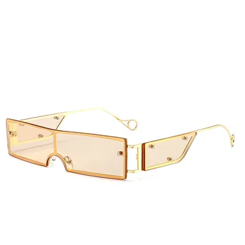 Kietas nedidelį Vienas Gabalas Aikštė Akiniai nuo saulės Moterų 2020 M. Derliaus Saulės Akiniai Vyrų Sunglass Oculos Feminino Lentes Gafas De Sol UV400